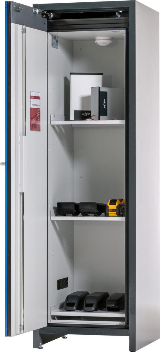 Asecos Lithium-Ionen Lagerschrank ION-LINE Typ 90, Höhe x Breite x Tiefe 1953 x 599 x 615 mm Standard 1 ZOOM