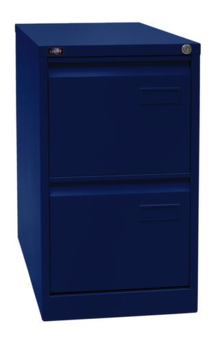 Bisley Hängeregistraturschrank Light, 2 Auszüge, oxfordblau/oxfordblau