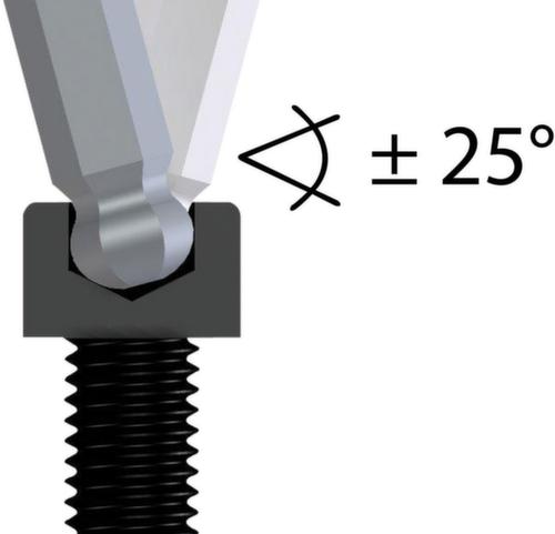 42 KEL 7 Winkelschraubendreher XL Kugelkopf Innen-6-kant 7 mm