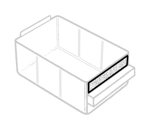 raaco Robustes Klarsichtmagazin 1240-123 mit Metallrahmen, 40 Schublade(n), dunkelblau/transparent