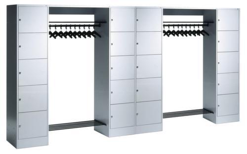 C+P Schließfach-Garderobe Classic mit 20 Fächern, Breite 3720 mm