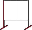 Kappes Loch-/Schlitzplatten-Trennwand RasterPlan® als Einzelfeld