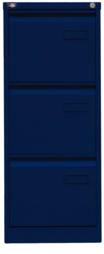 Bisley Hängeregistraturschrank Light, 3 Auszüge, oxfordblau/oxfordblau