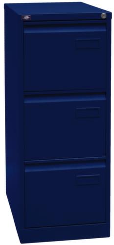 Bisley Hängeregistraturschrank Light, 3 Auszüge, oxfordblau/oxfordblau