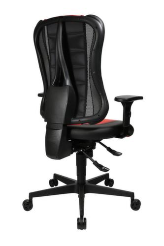 Topstar Bürodrehstuhl Sitness Racer RS mit AL "P4" mit 3D-Sitzfläche, schwarz/rot