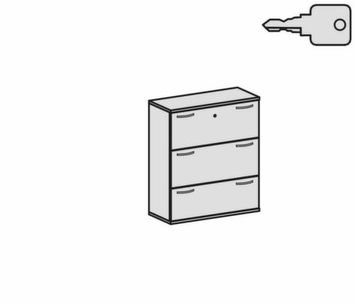 Gera Hängeregistraturschrank Pro, 3 Auszüge