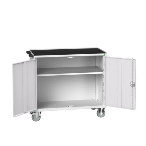 bott Mobile Werkbank verso, 1 Schrank, RAL7035 Lichtgrau/RAL7035 Lichtgrau