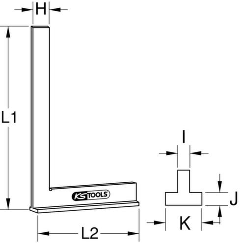 KS Tools Anschlagwinkel