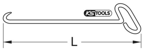 KS Tools BRONZEplus Kanaldeckelhaken 500 mm