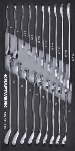 KRAFTWERK® Ringmaulschlüssel Ratsche Maulschlüssel Einlage