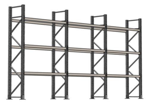 SCHULTE Palettenregal, Breite 5965 mm, für 24 Paletten