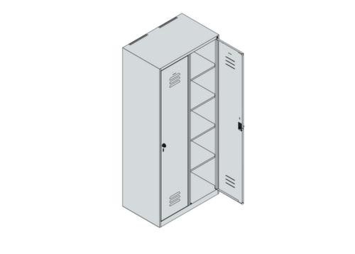 C+P Wäscheverteilschrank Classic Plus, Abteilbreite 400 mm