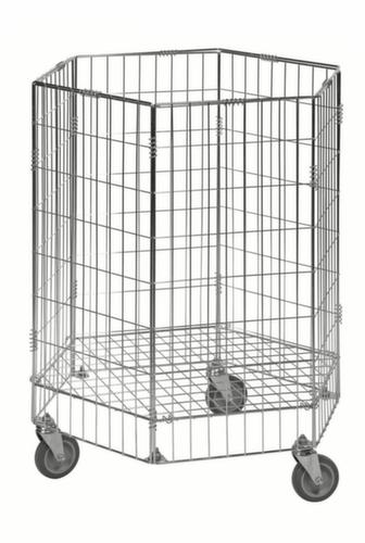 Kongamek Gitterwagen, Traglast 60 kg, Ladefläche 580 x 580 mm